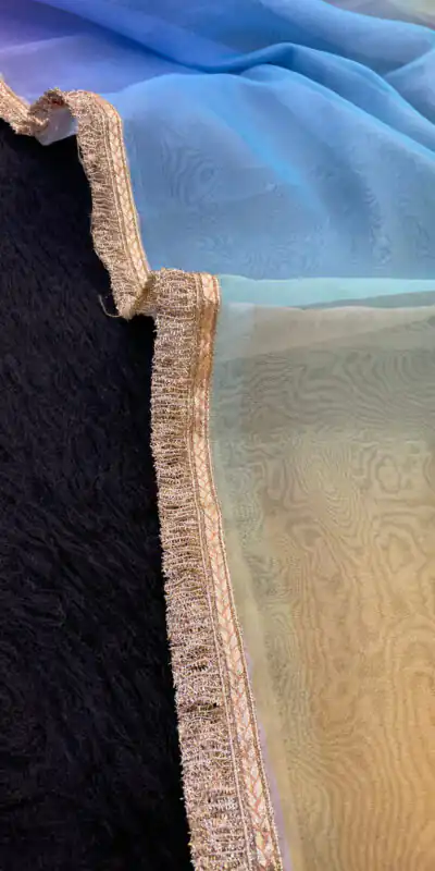 Multi Organza Embroidery Digital Print Saree | Sarees, Bollywood Sarees, Creative Sarees, Designer Sarees, Embroidered Sarees, Ethnic Saree, Modern Digital sarees, Party Wear Sarees