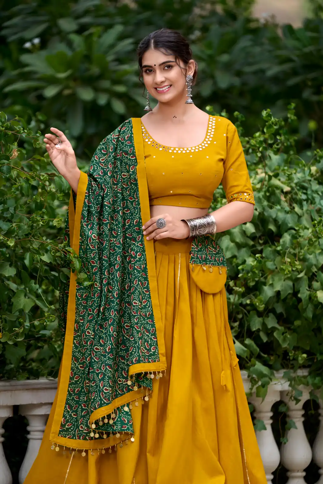 Mustard Cotton Plain Lehenga Choli | Lehenga, Bollywood Lehenga, Creative Lehenga, Designer Lehenga, Embroidered Lehenga, Party Wear Lehenga
