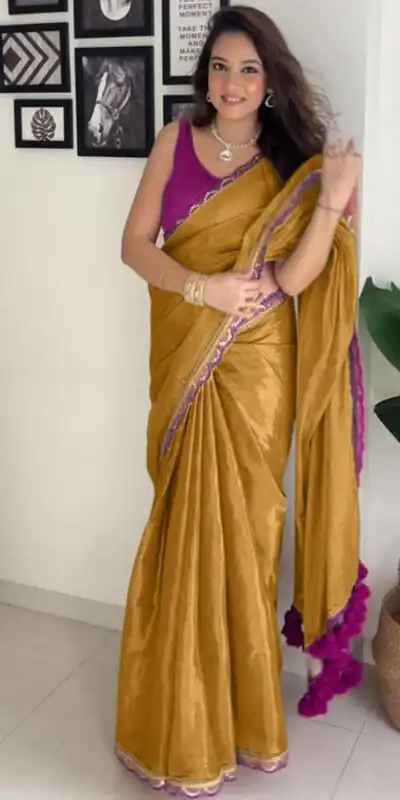 Mustard Pure Erode Silk Saree | Sarees, Bollywood Sarees, Creative Sarees, Designer Sarees, Embroidered Sarees, Ethnic Saree, Modern Digital sarees, Party Wear Sarees