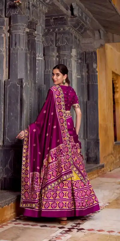 Mustard Tasar Silk Sequins Embroidery Work Lehenga Choli | Lehenga, Bollywood Lehenga, Creative Lehenga, Designer Lehenga, Embroidered Lehenga, Party Wear Lehenga