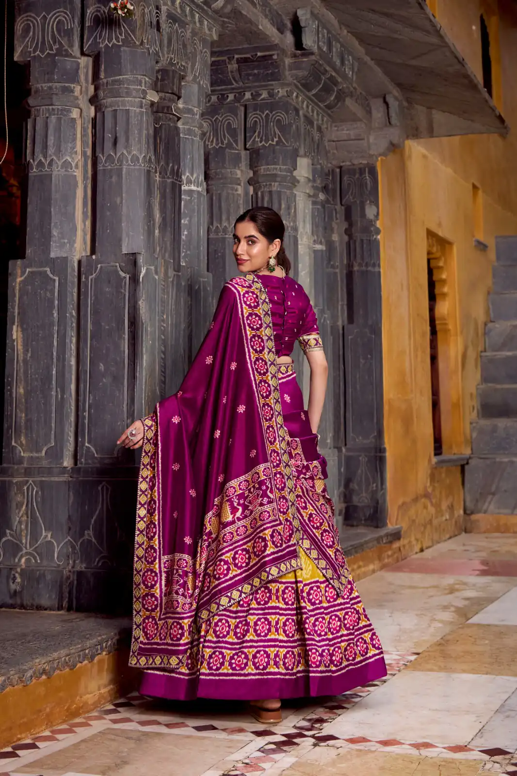 Mustard Tasar Silk Sequins Embroidery Work Lehenga Choli | Lehenga, Bollywood Lehenga, Creative Lehenga, Designer Lehenga, Embroidered Lehenga, Party Wear Lehenga