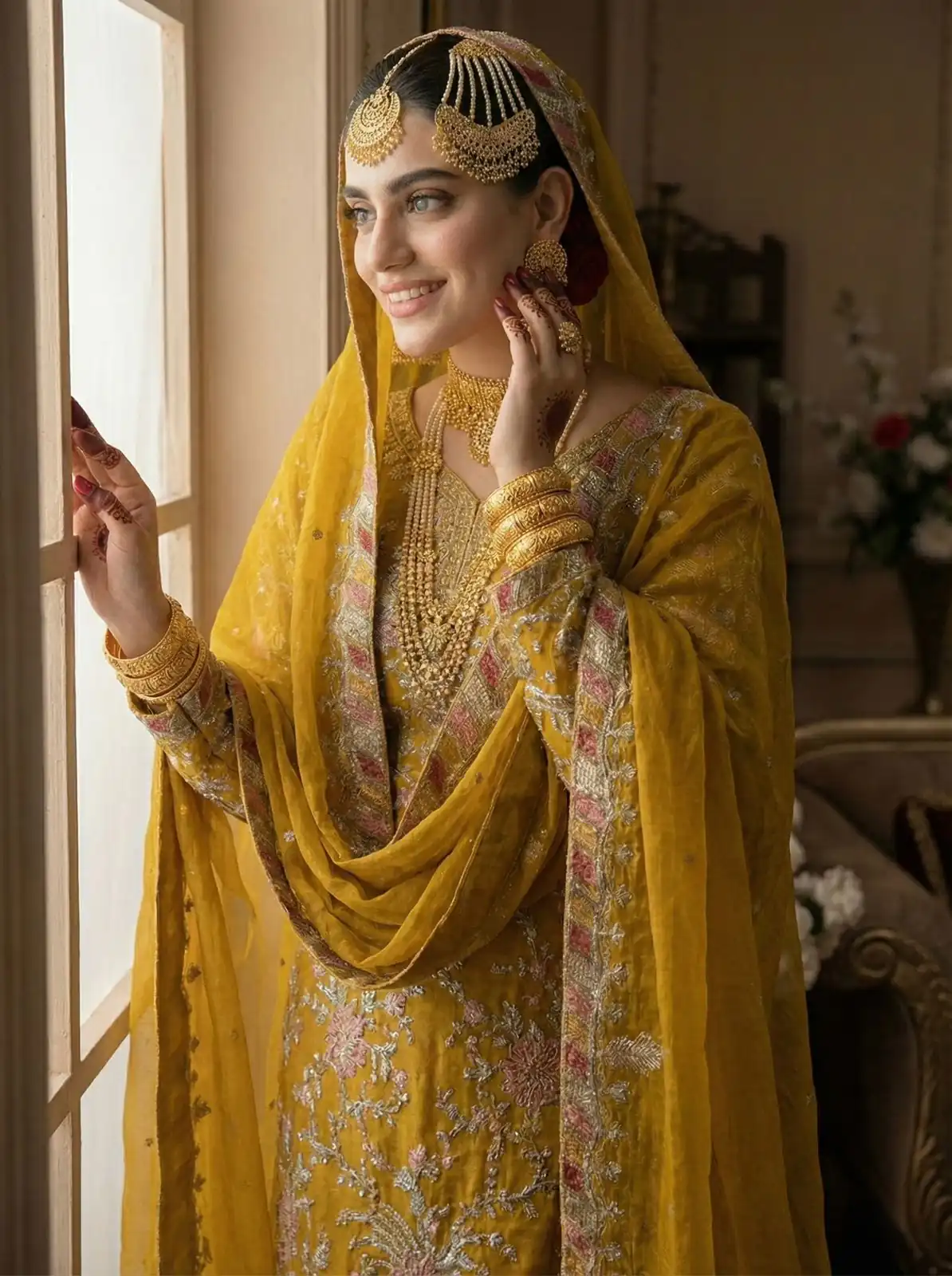 Mustered Crunchy Silk Embroidery Lace Work Salwar Suit | Jump Suits, Salwar suit, Casual Suits, Creative suits, Designer Suits, Palazzo Suits, Party Wear Suits, Patiala Suits, Straight Suits