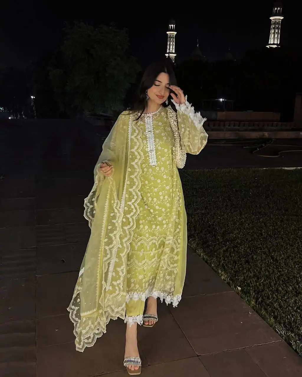 Mustered Soft Net Embroidery Cut Work Salwar Suit | Jump Suits, Salwar suit, Casual Suits, Creative suits, Designer Suits, Palazzo Suits, Party Wear Suits, Patiala Suits, Straight Suits