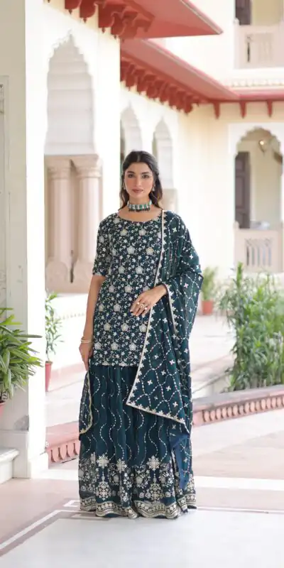 Navy Blue Georgette Embroidery Sequins Work Salwar Suit | Jump Suits, Salwar suit, Casual Suits, Creative suits, Designer Suits, Palazzo Suits, Party Wear Suits, Patiala Suits, Straight Suits