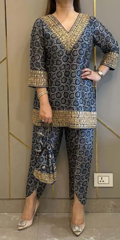 Navy Blue Mul Cotton Lace Embroidery Work Salwar Suit | Jump Suits, Salwar suit, Casual Suits, Creative suits, Designer Suits, Palazzo Suits, Party Wear Suits, Patiala Suits, Straight Suits