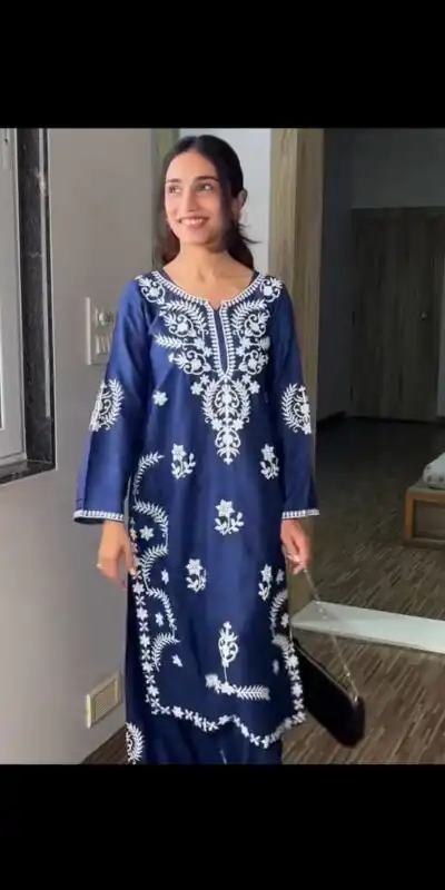 Navy Blue Rayon Embroidery Work Salwar Suit | Jump Suits, Tops & Bottoms, Track Suits, Salwar suit, Casual Suits, Creative suits, Designer Suits, Palazzo Suits, Party Wear Suits, Patiala Suits, Straight Suits, Trendy Wear