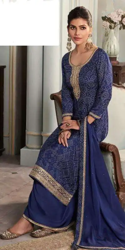 Navy Blue Viscose Silk Sequence Work Digital Print Salwar Suit | Jump Suits, Salwar suit, Casual Suits, Creative suits, Designer Suits, Palazzo Suits, Party Wear Suits, Patiala Suits, Straight Suits