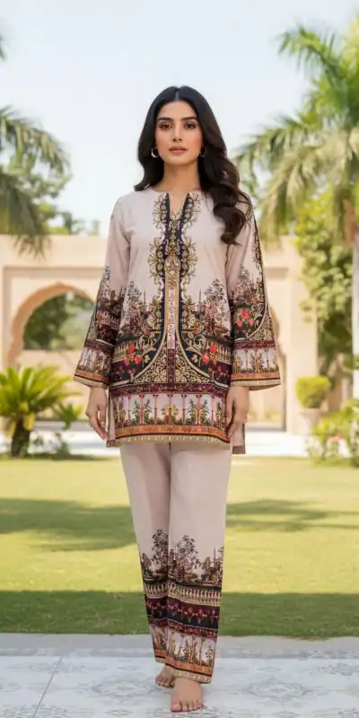 Off White Linen Cotton Turkish Style Kurti | Kurti, Bollywood Kurti, Creative Kurtis, Designer Kurti, Party Wear Kurti, Selfie Kurti