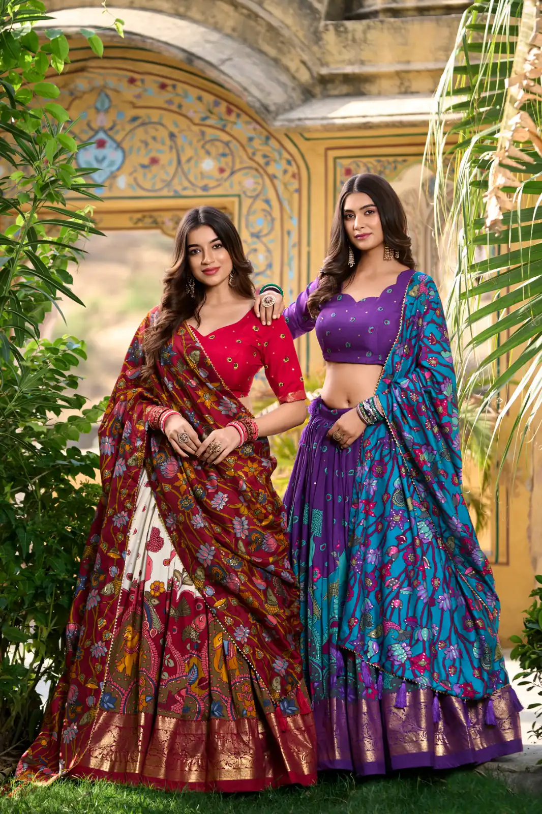 Off White Tasar Silk With Gotta Patti Lehenga Choli | Lehenga, Bollywood Lehenga, Creative Lehenga, Designer Lehenga, Embroidered Lehenga, Party Wear Lehenga