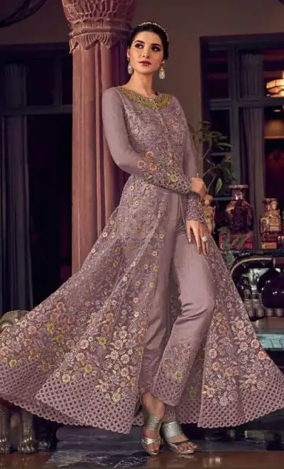 Onion Banglory Silk Embroidery Stone Work Salwar Suit | Jump Suits, Salwar suit, Casual Suits, Creative suits, Designer Suits, Palazzo Suits, Party Wear Suits, Patiala Suits, Straight Suits