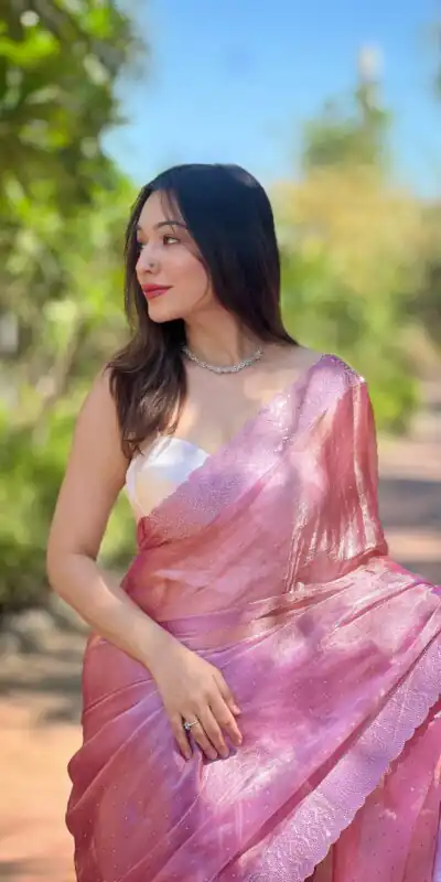 Onion Silk Diamond Sequins Saree | Sarees, Bollywood Sarees, Creative Sarees, Designer Sarees, Embroidered Sarees, Ethnic Saree, Modern Digital sarees, Party Wear Sarees