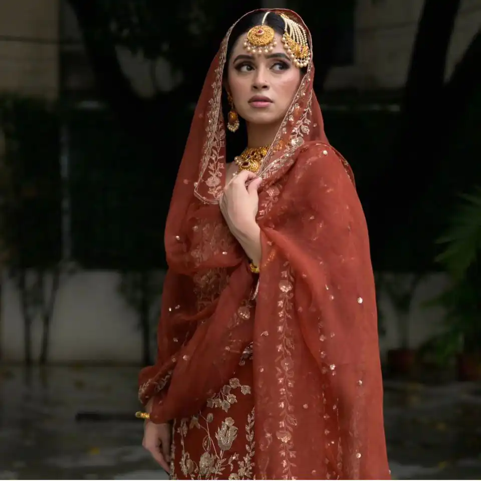 Orange Fox Georgette Embroidery Work Salwar Suit | Jump Suits, Salwar suit, Casual Suits, Creative suits, Designer Suits, Palazzo Suits, Party Wear Suits, Patiala Suits, Straight Suits