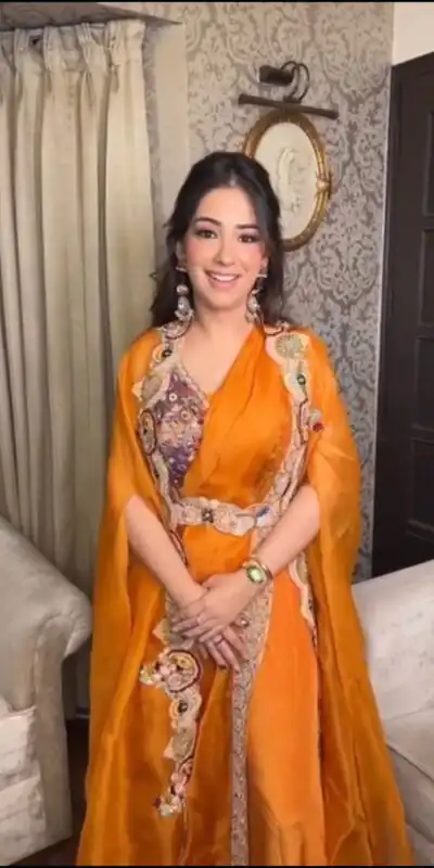 Orange Georgette Embroidery Sequins Work Salwar Suit | Jump Suits, Salwar suit, Casual Suits, Creative suits, Designer Suits, Palazzo Suits, Party Wear Suits, Patiala Suits, Straight Suits