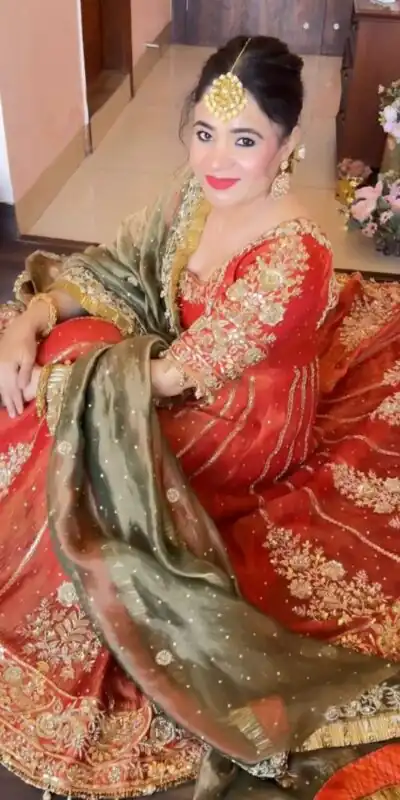 Orange JC Silk Embroidery Lace Work Gown | Gowns, Bollywood Gowns, Creative Gowns, Designer Gowns, Embroidered Gowns, Party Wear Gowns