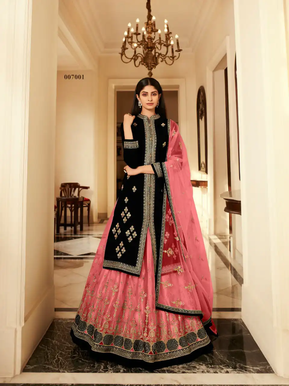 Peach Georgette Embroidery Work Lehenga Choli | Lehenga, Bollywood Lehenga, Creative Lehenga, Designer Lehenga, Embroidered Lehenga, Party Wear Lehenga