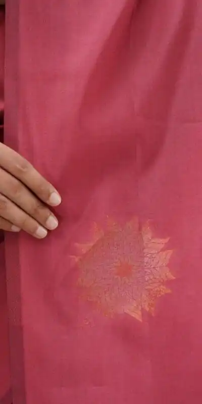 Peach Soft Lichi Silk Jacquard Saree | Sarees, Bollywood Sarees, Creative Sarees, Designer Sarees, Embroidered Sarees, Ethnic Saree, Modern Digital sarees, Party Wear Sarees