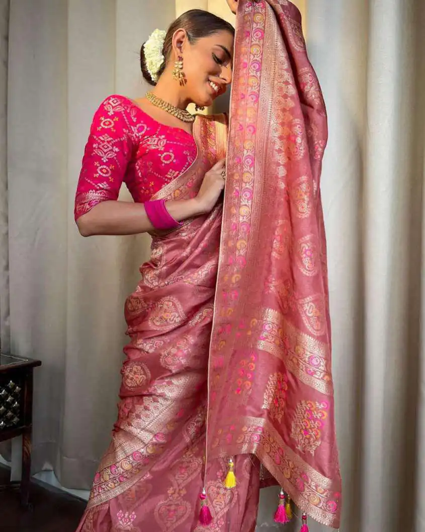 Peach Soft Litchi Silk Kubera Pattu On All Over Saree | Sarees, Bollywood Sarees, Creative Sarees, Designer Sarees, Embroidered Sarees, Ethnic Saree, Modern Digital sarees, Party Wear Sarees
