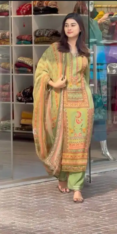 Perfect Pista Faux Georgette Printed Hand Work Salwar Suit | Jump Suits, Salwar suit, Casual Suits, Creative suits, Designer Suits, Palazzo Suits, Party Wear Suits, Patiala Suits, Straight Suits
