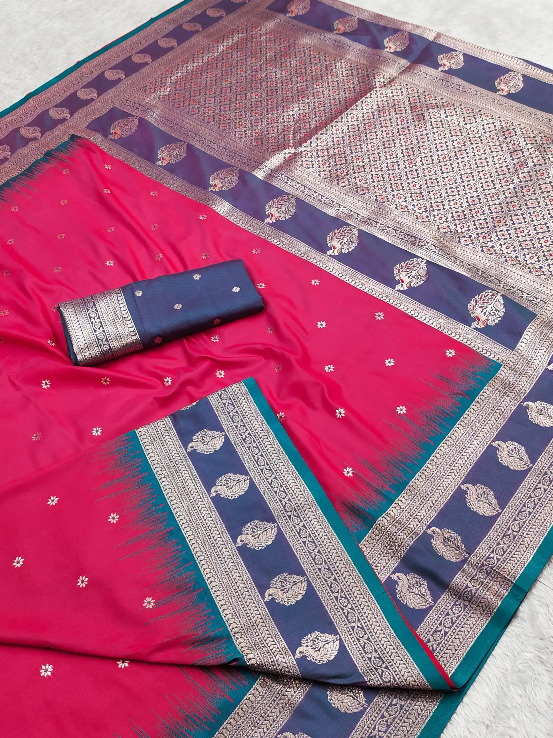 Pink Banarasi Silk Zari Lace Work Saree | Sarees, Bollywood Sarees, Creative Sarees, Designer Sarees, Embroidered Sarees, Ethnic Saree, Modern Digital sarees, Party Wear Sarees