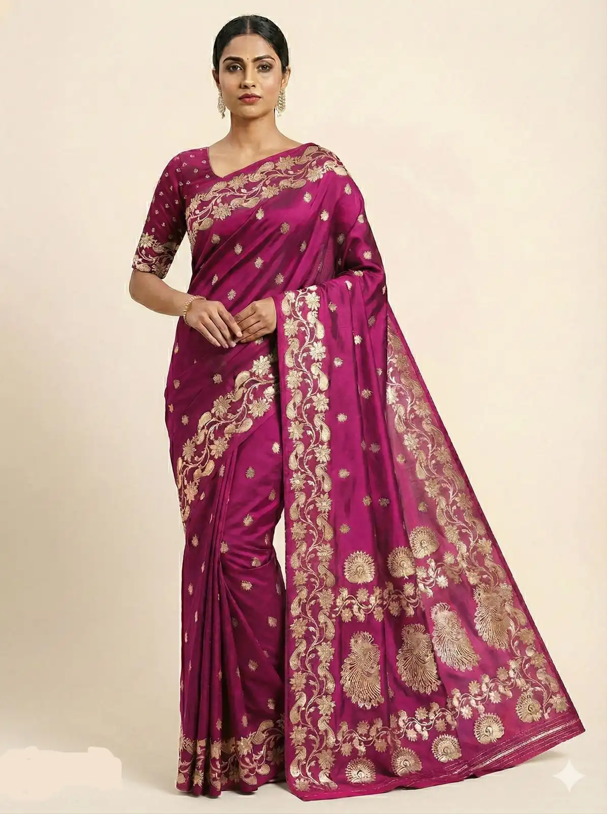 Pink Banarasi Soft Zari Lace Work Saree | Sarees, Bollywood Sarees, Creative Sarees, Designer Sarees, Embroidered Sarees, Ethnic Saree, Modern Digital sarees, Party Wear Sarees