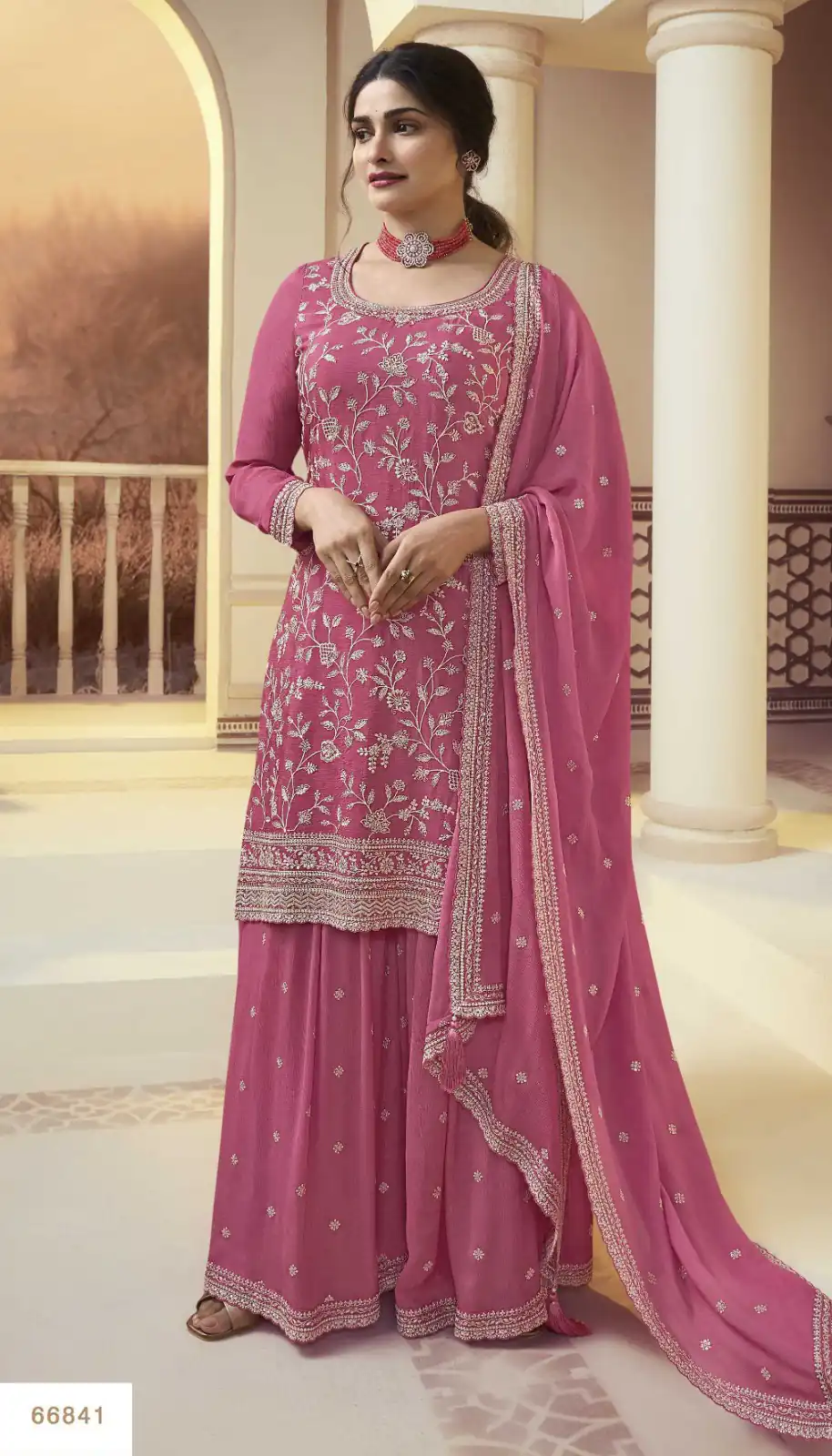 Pink Chinon Embroidery Multi Work Salwar Suit | Jump Suits, Salwar suit, Casual Suits, Creative suits, Designer Suits, Palazzo Suits, Party Wear Suits, Patiala Suits, Straight Suits