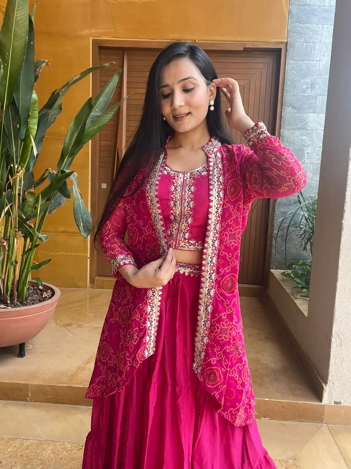 Pink Chinon Thread Embroidery Work Lehenga Choli | Lehenga, Bollywood Lehenga, Creative Lehenga, Designer Lehenga, Embroidered Lehenga, Party Wear Lehenga