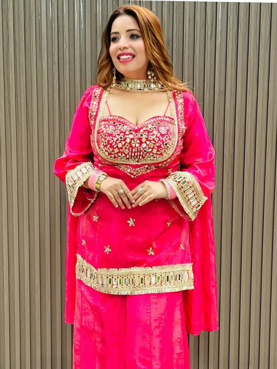 Pink Cosmos Embroidery Mirror Work Salwar Suit | Jump Suits, Salwar suit, Casual Suits, Creative suits, Designer Suits, Palazzo Suits, Party Wear Suits, Patiala Suits, Straight Suits
