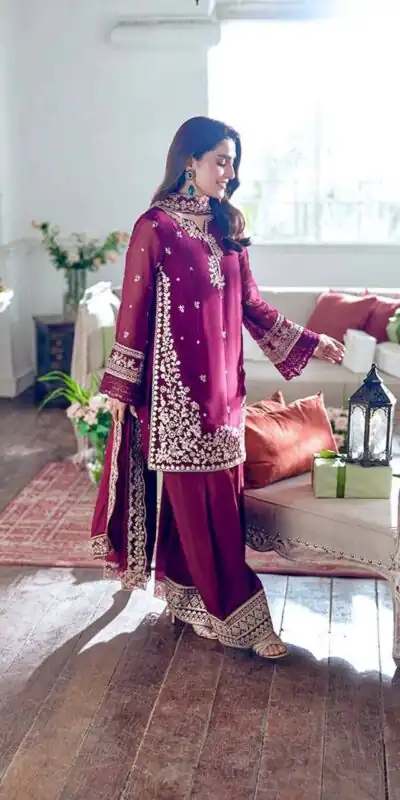 Pink French Crap Embroidery Cut Work Salwar Suit | Jump Suits, Salwar suit, Casual Suits, Creative suits, Designer Suits, Palazzo Suits, Party Wear Suits, Patiala Suits, Straight Suits