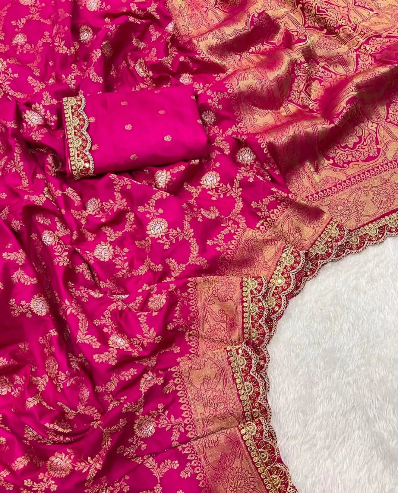 Pink Jacquard Weaving Embroidery Cording Lace Saree | Sarees, Bollywood Sarees, Creative Sarees, Designer Sarees, Embroidered Sarees, Ethnic Saree, Modern Digital sarees, Party Wear Sarees