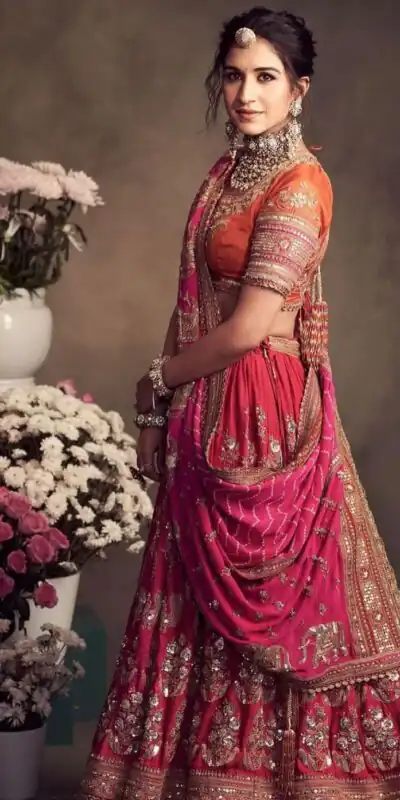 Pink Jalpari Embroidery Sequence Lehenga Choli | Lehenga, Bollywood Lehenga, Creative Lehenga, Designer Lehenga, Embroidered Lehenga, Party Wear Lehenga