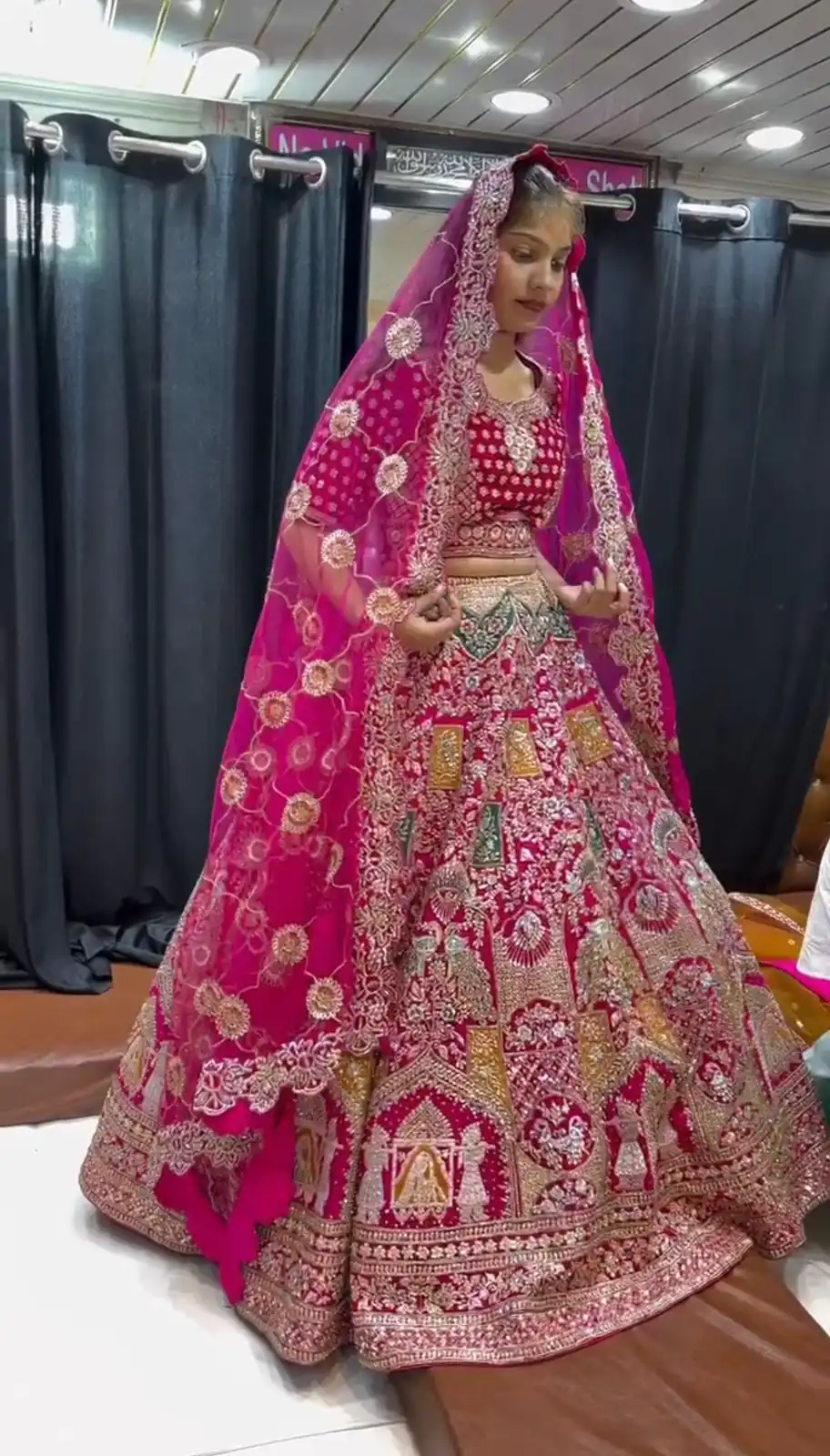 Pink Malai Satin Silk Embroidered Lehenga Choli | Lehenga, Bollywood Lehenga, Creative Lehenga, Designer Lehenga, Embroidered Lehenga, Party Wear Lehenga