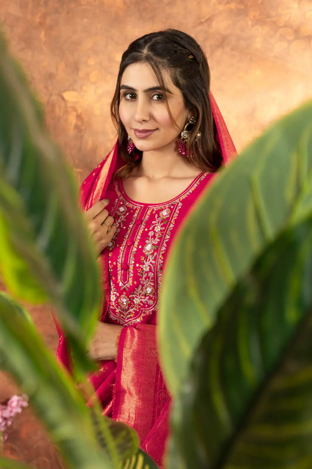 Pink Marina Silk Embroidery Work Salwar Suit | Jump Suits, Salwar suit, Casual Suits, Creative suits, Designer Suits, Palazzo Suits, Party Wear Suits, Patiala Suits, Straight Suits