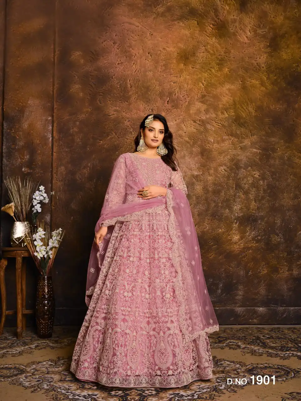 Pink Net Embroidery Work Salwar Suit | Jump Suits, Salwar suit, Casual Suits, Creative suits, Designer Suits, Palazzo Suits, Party Wear Suits, Patiala Suits, Straight Suits