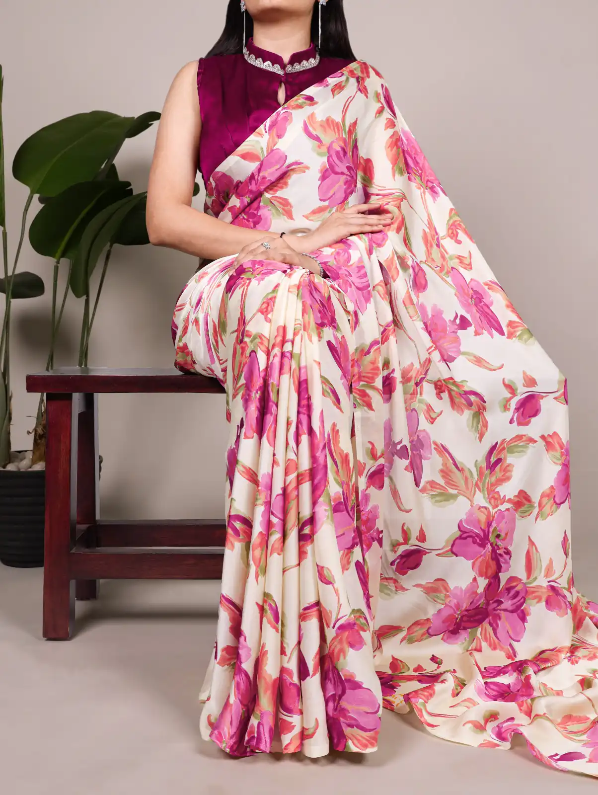 Pink Satin Silk Lace Work Saree | Sarees, Bollywood Sarees, Creative Sarees, Designer Sarees, Embroidered Sarees, Ethnic Saree, Modern Digital sarees, Party Wear Sarees