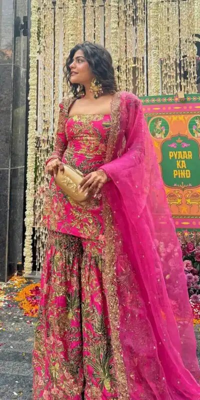 Pink Silk Faux Georgette Digital Print Salwar Suit | Jump Suits, Salwar suit, Casual Suits, Creative suits, Designer Suits, Palazzo Suits, Party Wear Suits, Patiala Suits, Straight Suits