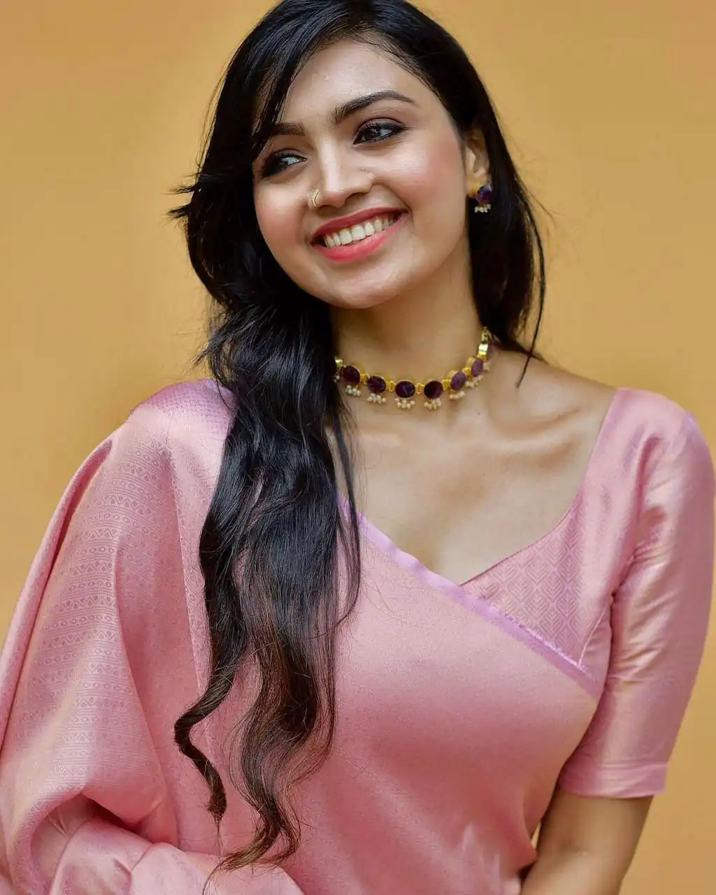 Pink Silk Jacquard Work On All Over Saree | Sarees, Bollywood Sarees, Creative Sarees, Designer Sarees, Embroidered Sarees, Ethnic Saree, Modern Digital sarees, Party Wear Sarees