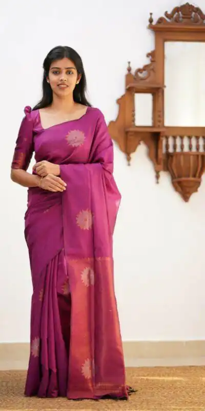 Pink Soft Lichi Silk Jacquard Saree | Sarees, Bollywood Sarees, Creative Sarees, Designer Sarees, Embroidered Sarees, Ethnic Saree, Modern Digital sarees, Party Wear Sarees