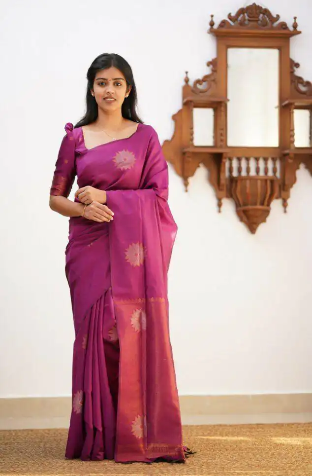 Pink Soft Lichi Silk Jacquard Saree | Sarees, Bollywood Sarees, Creative Sarees, Designer Sarees, Embroidered Sarees, Ethnic Saree, Modern Digital sarees, Party Wear Sarees