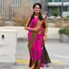 Pink Soft Lichi Silk Jacquard Work All Over Saree | Sarees, Bollywood Sarees, Creative Sarees, Designer Sarees, Embroidered Sarees, Ethnic Saree, Modern Digital sarees, Party Wear Sarees