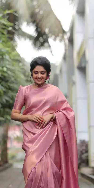 Pink Soft Lichi Silk Rich Pallu On All Over Saree | Sarees, Bollywood Sarees, Creative Sarees, Designer Sarees, Embroidered Sarees, Ethnic Saree, Modern Digital sarees, Party Wear Sarees