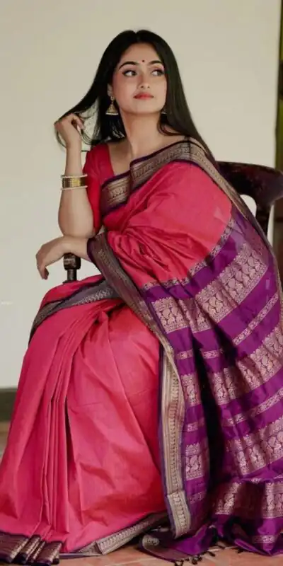 Pink Soft Silk Cloth Jacquard All Over Saree | Sarees, Bollywood Sarees, Creative Sarees, Designer Sarees, Embroidered Sarees, Ethnic Saree, Modern Digital sarees, Party Wear Sarees
