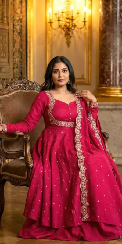 Pink Vichitra Silk Zari Embroidery Work Salwar Suit | Jump Suits, Salwar suit, Casual Suits, Creative suits, Designer Suits, Palazzo Suits, Party Wear Suits, Patiala Suits, Straight Suits