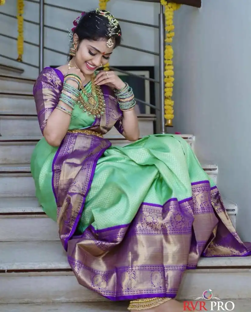 Pista Green Soft Silk Jacquard All Over Saree | Sarees, Bollywood Sarees, Creative Sarees, Designer Sarees, Embroidered Sarees, Ethnic Saree, Modern Digital sarees, Party Wear Sarees