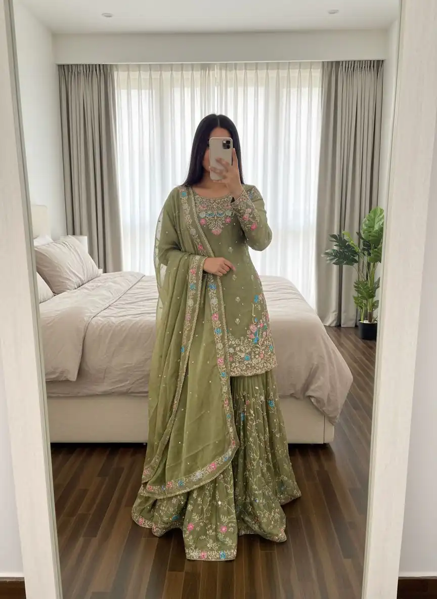 Pista Organza Silk Sequence Moti Work Salwar Suit | Jump Suits, Salwar suit, Casual Suits, Creative suits, Designer Suits, Palazzo Suits, Party Wear Suits, Patiala Suits, Straight Suits