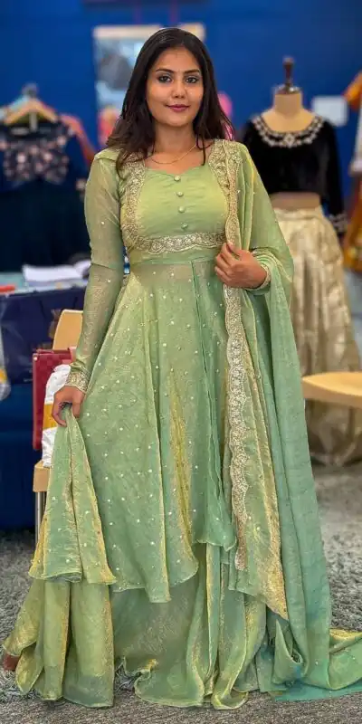 Pista Vichitra Silk Zari Embroidery Work Salwar Suit | Jump Suits, Salwar suit, Casual Suits, Creative suits, Designer Suits, Palazzo Suits, Party Wear Suits, Patiala Suits, Straight Suits