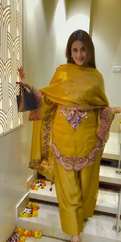 SRK 5348 Mustered Color Georgette Mirror Embroidery Work Salwar Suit . Best Price ₹2399. Delivery 4-6 Working Days. Shop now. | Jump Suits, Salwar suit, Casual Suits, Creative suits, Designer Suits, Palazzo Suits, Party Wear Suits, Patiala Suits, Straight Suits