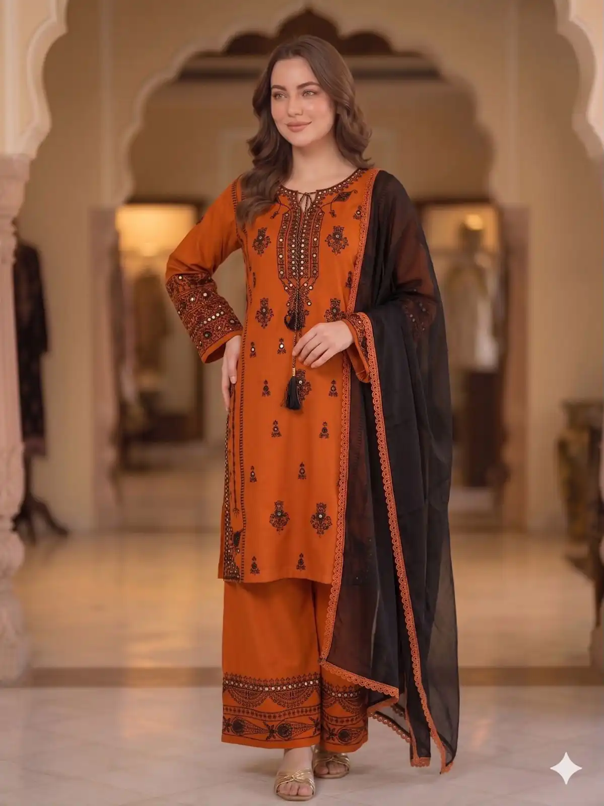 BE 465 Orange in Faux Georgette Mirror Embroidery Work Salwar Suit . Best Price ₹1999. Delivery 4-6 Working Days. Shop now. | Jump Suits, Salwar suit, Casual Suits, Creative suits, Designer Suits, Palazzo Suits, Party Wear Suits, Patiala Suits, Straight Suits