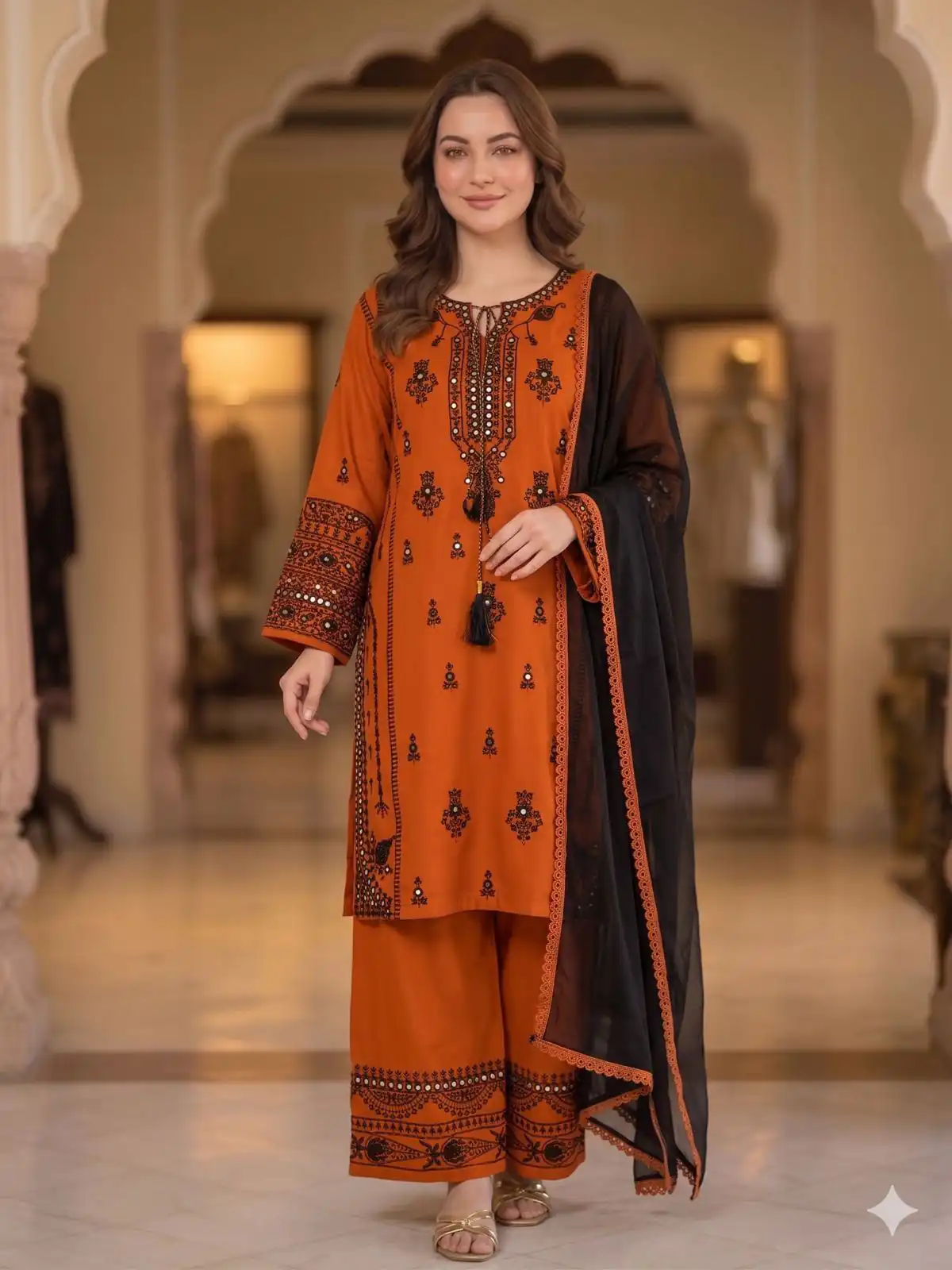 BE 465 Orange in Faux Georgette Mirror Embroidery Work Salwar Suit . Best Price ₹1999. Delivery 4-6 Working Days. Shop now. | Jump Suits, Salwar suit, Casual Suits, Creative suits, Designer Suits, Palazzo Suits, Party Wear Suits, Patiala Suits, Straight Suits