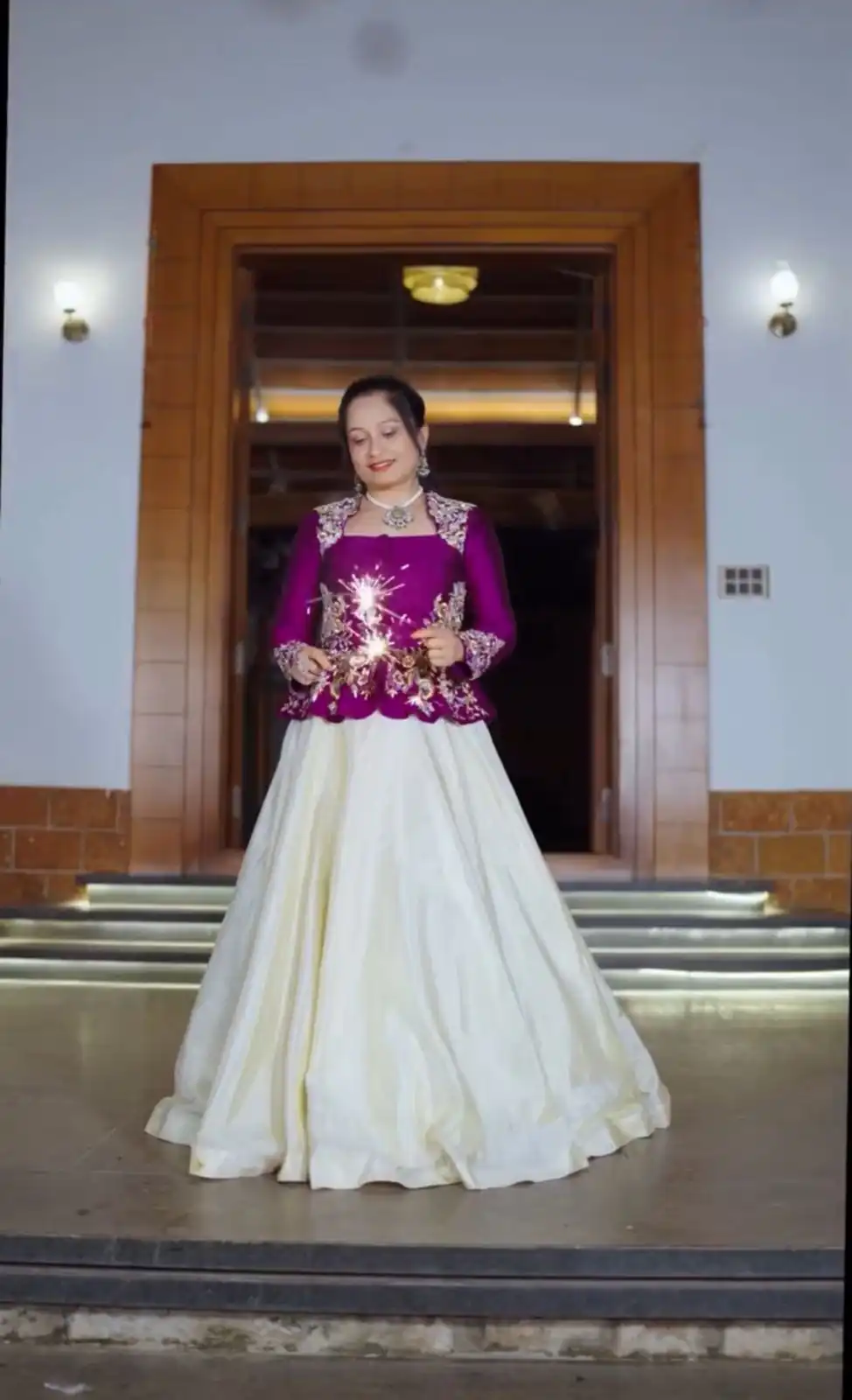 Purple Chinon Embroidery Work Lehenga Choli | Lehenga, Bollywood Lehenga, Creative Lehenga, Designer Lehenga, Embroidered Lehenga, Party Wear Lehenga