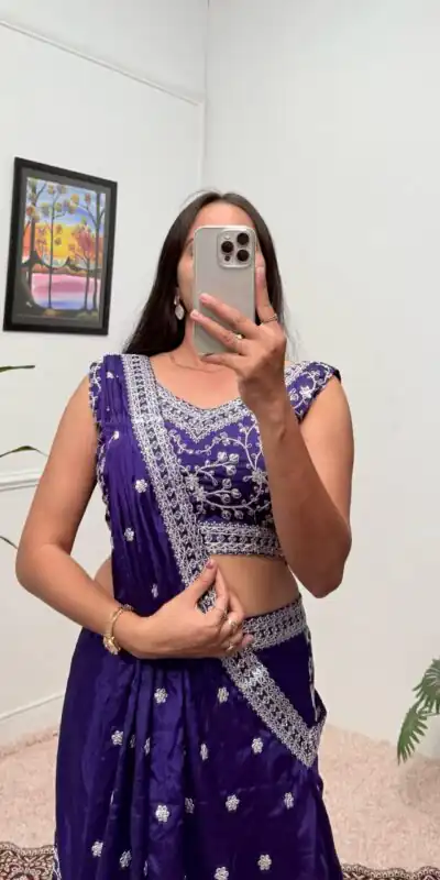 Purple Chinon Embroidery Work Salwar Suit | Jump Suits, Salwar suit, Casual Suits, Creative suits, Designer Suits, Palazzo Suits, Party Wear Suits, Patiala Suits, Straight Suits